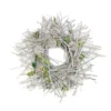Glittered Twig, Pine Cone And Leaf Artificial Christmas Wreath - 20-Inch, Unlit -Noel Twinkle Shop 2wdscut9jkf6yr4f6yhnrl8mgjyfzrhc 07446.1667536357