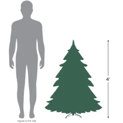 4' Potted Norway Spruce Medium Artificial Christmas Tree - Unlit -Noel Twinkle Shop 427 95887.1682535354