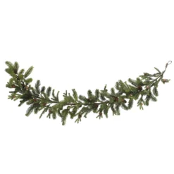 5' X 12" Pine And Pinecones Artificial Christmas Garland, Unlit