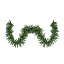 9' X 12" Pre-Lit Buffalo Fir Artificial Christmas Garland - Multi LED Lights