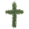 22" Green Pine Artificial Cross Shape Wreath With Ground Stake - Unlit -Noel Twinkle Shop 5i1wf3ebltuonui8n54lmi3qdtazc6lj 54941.1667528392