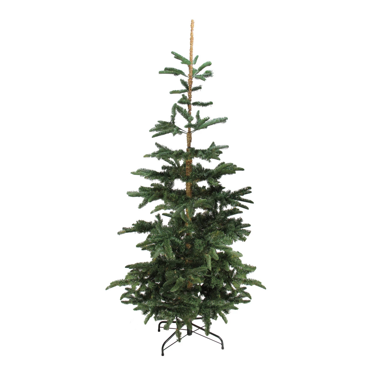 9' Layered Nordmann Fir Artificial Christmas Tree - Unlit 4 9' Layered Nordmann Fir Artificial Christmas Tree - Unlit - Image 2
