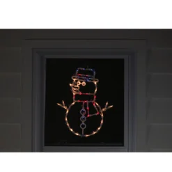 18" Red And Blue Lighted Snowman Christmas Window Silhouette Decoration -Noel Twinkle Shop 6fx7fycvsrps4wiuwefdin1dfekxgn0m 88739.1667489945