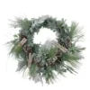 24” Artificial Frosted Pine, Birch Scrolls And Pine Cone Christmas Wreath - Unlit -Noel Twinkle Shop 9rhhdklodhddxfr3yrg7up02npthjbjb 94812.1667536405