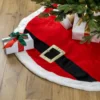 48" Red And White Velveteen Santa Claus Belt Buckle Christmas Tree Skirt 2 48" Red And White Velveteen Santa Claus Belt Buckle Christmas Tree Skirt -Noel Twinkle Shop a8ob1u21wgbs63vkiy3bgkb6uilso73y 91004.1667519814