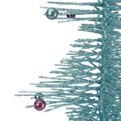 16" Whimsical Turquoise Glittered Spike Table Tree - Unlit 8 16" Whimsical Turquoise Glittered Spike Table Tree - Unlit -Noel Twinkle Shop allstate xat532 tq 2 70394.1667661852