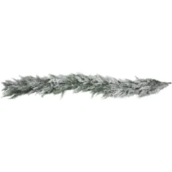 77" Snowed Cedar Twig Artificial Christmas Garland