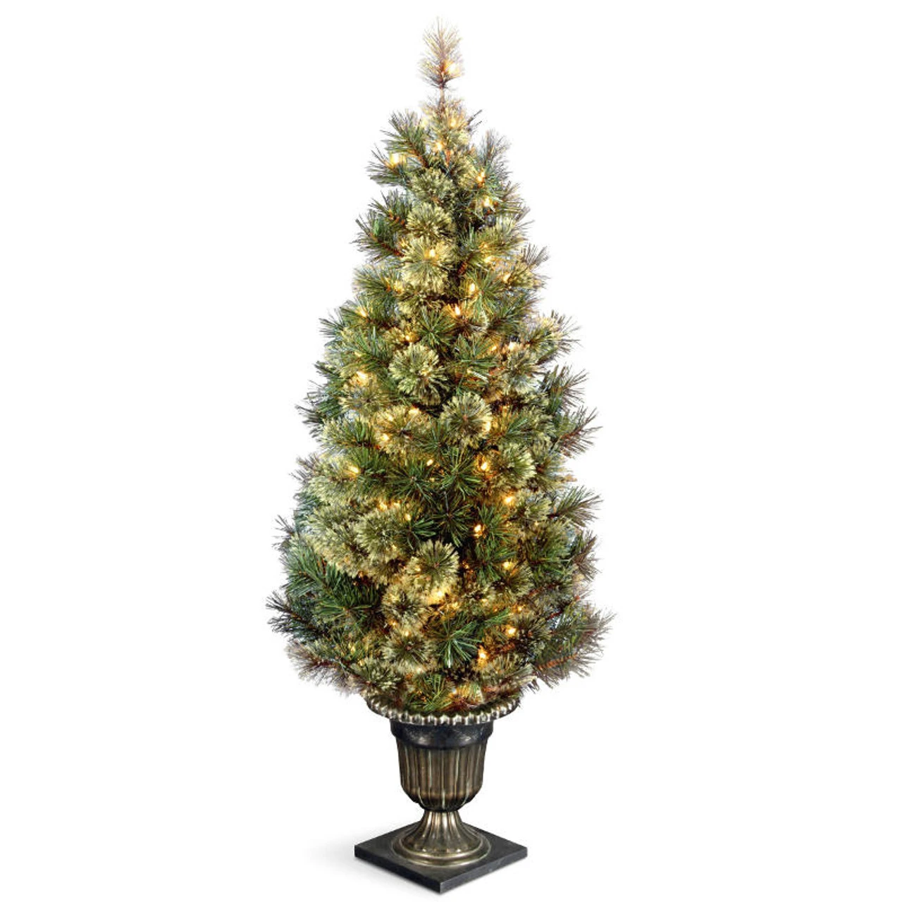 5' Pre-lit Potted Wispy Willow Grande Entrance Artificial Christmas Tree – Clear Lights 3 5' Pre-lit Potted Wispy Willow Grande Entrance Artificial Christmas Tree – Clear Lights