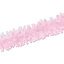 Club Pack Of 24 Pretty Pink Festive Tissue Festooning Decorations 25'