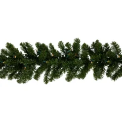 50' X 10" Pre-Lit Canadian Pine Commercial Artificial Christmas Garland, Clear Lights 7 50' X 10" Pre-Lit Canadian Pine Commercial Artificial Christmas Garland, Clear Lights -Noel Twinkle Shop denniseast 70063 plug 59366.1683572096