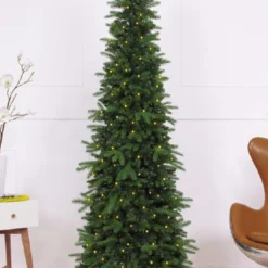 7.5' Pre-Lit Natural Artificial Christmas Tree – Warm White LED Lights 11 7.5' Pre-Lit Natural Artificial Christmas Tree – Warm White LED Lights -Noel Twinkle Shop dezy2018 et nat 75 4 52373.1667536227