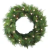 Pre-Lit Mixed Mountain Cypress Artificial Christmas Wreath, 30-Inch, LED Lights -Noel Twinkle Shop dghh20ds 1974 w30 dct 6 photoroom.png 1photoroom 77255.1682962175