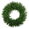 Boxwood Artificial Christmas Wreath, 16-Inch, Unlit