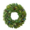 Pre-Lit Mountain Cypress Artificial Christmas Wreath, 30-Inch, LED Lights 2 Pre-Lit Mountain Cypress Artificial Christmas Wreath, 30-Inch, LED Lights -Noel Twinkle Shop dghh20mcw30 1 17167.1682962168
