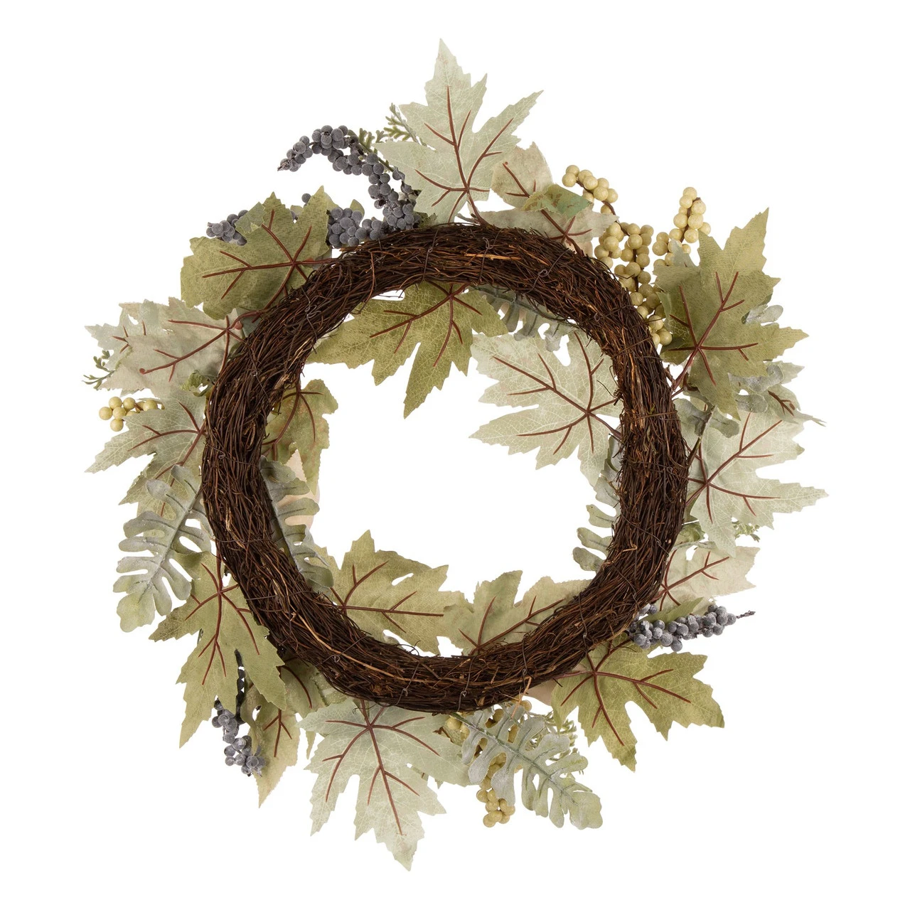 Gourds And Berries Autumn Harvest Wreath, 22-Inch, Unlit 7 Gourds And Berries Autumn Harvest Wreath, 22-Inch, Unlit - Image 5