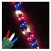 9' 300 Direct Blue Red And White Chain Garland Lights - Green Wire -Noel Twinkle Shop dhof 2648 rwb 1 94224.1667670092