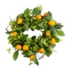 21" Green And Honey Yellow Round Unique Artificial Wreath With Lemons 2 21" Green And Honey Yellow Round Unique Artificial Wreath With Lemons -Noel Twinkle Shop dii camz11138 1 57614.1667668715