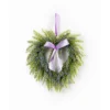 Set Of 2 Green And Purple Spring Lavender Heart Wreaths, 10-Inch, Unlit -Noel Twinkle Shop dmel 75574ds 1 49974.1686994243