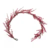 Set Of 2 Red And Brown Berry Twig Artificial Christmas Garlands 5' X 9.5" -Noel Twinkle Shop dmel 84417ds 30414.1687598310
