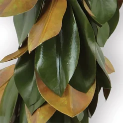 6' X 5" Green And Yellow Magnolia Artificial Leaf Garland - Unlit -Noel Twinkle Shop dnapa di1271 4 55521.1686180933