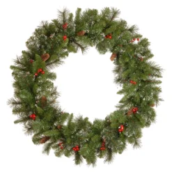Crestwood Spruce Artificial Christmas Wreath - 36-Inch, Unlit