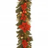 9' X 12" Pre-Lit Decorative Home Spun Artificial Christmas Garland - Clear Lights 2 9' X 12" Pre-Lit Decorative Home Spun Artificial Christmas Garland - Clear Lights -Noel Twinkle Shop dnat20dc13 111l 9b 96237.1667643651