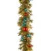 9' X 14" Pre-Lit Decorative Collection Retro Artificial Christmas Garland – Warm White LED Lights -Noel Twinkle Shop dnat20dc13 141 9cb 1 43599.1667511512