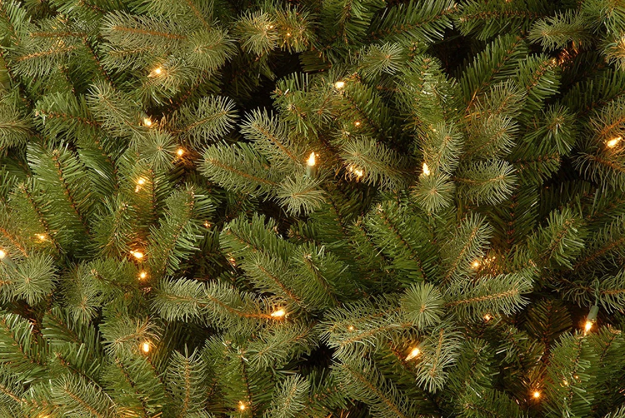 6.5’ Pre-Lit Downswept Douglas Fir Artificial Christmas Tree - Clear Lights 4 6.5’ Pre-Lit Downswept Douglas Fir Artificial Christmas Tree - Clear Lights - Image 2