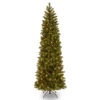 7.5’ Pre-Lit Downswept Douglas Slim Fir Artificial Christmas Tree - Clear Lights -Noel Twinkle Shop dnat20pedd4 392 75 2 29937.1686080038
