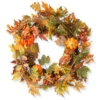 Decorated Maple Leaf Artificial Wreath - 24-Inch 1 Decorated Maple Leaf Artificial Wreath - 24-Inch -Noel Twinkle Shop dnat20rahv abn71202 35237.1667580409