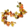 72" Decorated Maple Leaf Artificial Garland -Noel Twinkle Shop dnat20rahv abn71203 69185.1667529155
