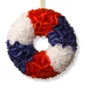 18" Patriotic Rose Wreath -Noel Twinkle Shop dnat20rape28090528518we280901 21022.1667646211