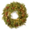 White Pine Wreath With Pine Cones - 30-Inch, Warm White LED Lights 2 White Pine Wreath With Pine Cones - 30-Inch, Warm White LED Lights -Noel Twinkle Shop dnat20whp13e28090300e2809030wb1 86833.1667584035