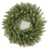 Pre-Lit Dunhill Fir Artificial Christmas Wreath – 24-Inch, Clear Lights -Noel Twinkle Shop dnat du 24wlo 1 1 15985.1667616350