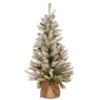 3' Pre-Lit Dunhill Fir Artificial Christmas Tree - Warm White LED Lights -Noel Twinkle Shop dnat duf 300 30 b1 77838.1667531766