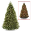 9’ Pre-Lit Full Dunhill Fir Artificial Christmas Tree – Multi-Color/Warm White LED Lights -Noel Twinkle Shop dnat duh 300d 90 1 04629.1667643660