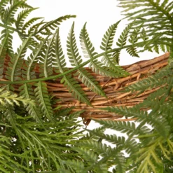 22" Garden Accents Cosmo Artificial Wreath -Noel Twinkle Shop dnat gabf30 22wg 3 17862.1667640157