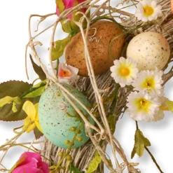 Garden Accents Easter Egg Wreath - 18-Inch 6 Garden Accents Easter Egg Wreath - 18-Inch -Noel Twinkle Shop dnat gae30 18wef 2 27493.1667521548