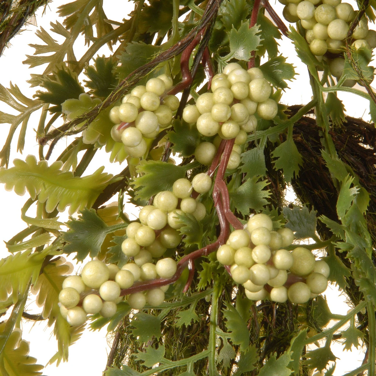 45" Unlit Garden Accents Fern And Lavender Artificial Garland 4 45" Unlit Garden Accents Fern And Lavender Artificial Garland - Image 2