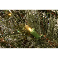 24" Pre-Lit Glittery Bristle Pine Artificial Christmas Wreath - LED Lights Battery Operated 9 24" Pre-Lit Glittery Bristle Pine Artificial Christmas Wreath - LED Lights Battery Operated -Noel Twinkle Shop dnat gb3 300 24w b1 4 76152.1667570062