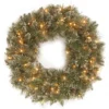 Pre-Lit Glittery Bristle Pine Artificial Christmas Wreath - 30-Inch, Clear Lights 2 Pre-Lit Glittery Bristle Pine Artificial Christmas Wreath - 30-Inch, Clear Lights -Noel Twinkle Shop dnat gb3 300 30w 1 1 56958.1667653769