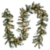9' Pre-Lit Pomegranate Pine Artificial Christmas Garland - Clear Lights 2 9' Pre-Lit Pomegranate Pine Artificial Christmas Garland - Clear Lights -Noel Twinkle Shop dnat gtp1 302 9b 1 1 83240.1667571927