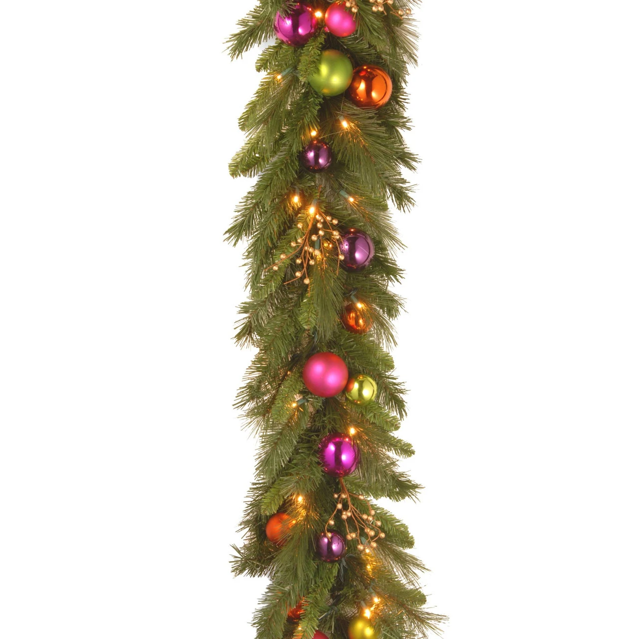 72” Pre-Lit Kaleidoscope Artificial Christmas Garland – Warm White LED Battery Operated Lights 3 72” Pre-Lit Kaleidoscope Artificial Christmas Garland – Warm White LED Battery Operated Lights