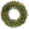 48" Pre-Lit Norwood Fir Artificial Christmas Wreath – Warm White LED Lights 1 48" Pre-Lit Norwood Fir Artificial Christmas Wreath – Warm White LED Lights -Noel Twinkle Shop dnat nf 318l 48w 1 14089.1667576087