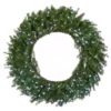Pre-Lit Norwood Fir Artificial Christmas Wreath, 48-Inch, LED White Lights -Noel Twinkle Shop dnat nf3 322l 48wm 19178.1667549453