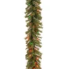 9' X 10" Pre-Lit Norwood Fir Artificial Christmas Garland - Multicolor Lights -Noel Twinkle Shop dnat nf7 301 9a 1 01 88082.1667489205