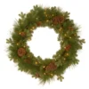 24" Pre-Lit Eastwood SpruceArtificial Christmas Wreath - Warm White LED Lights 2 24" Pre-Lit Eastwood SpruceArtificial Christmas Wreath - Warm White LED Lights -Noel Twinkle Shop dnat peew3 300 24wb1 1 45720.1667532705