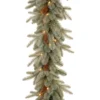 9' Pre-Lit Artificial Christmas Garland - Clear Lights -Noel Twinkle Shop dnat pefa1 307 9b 1 1 91680.1667489772