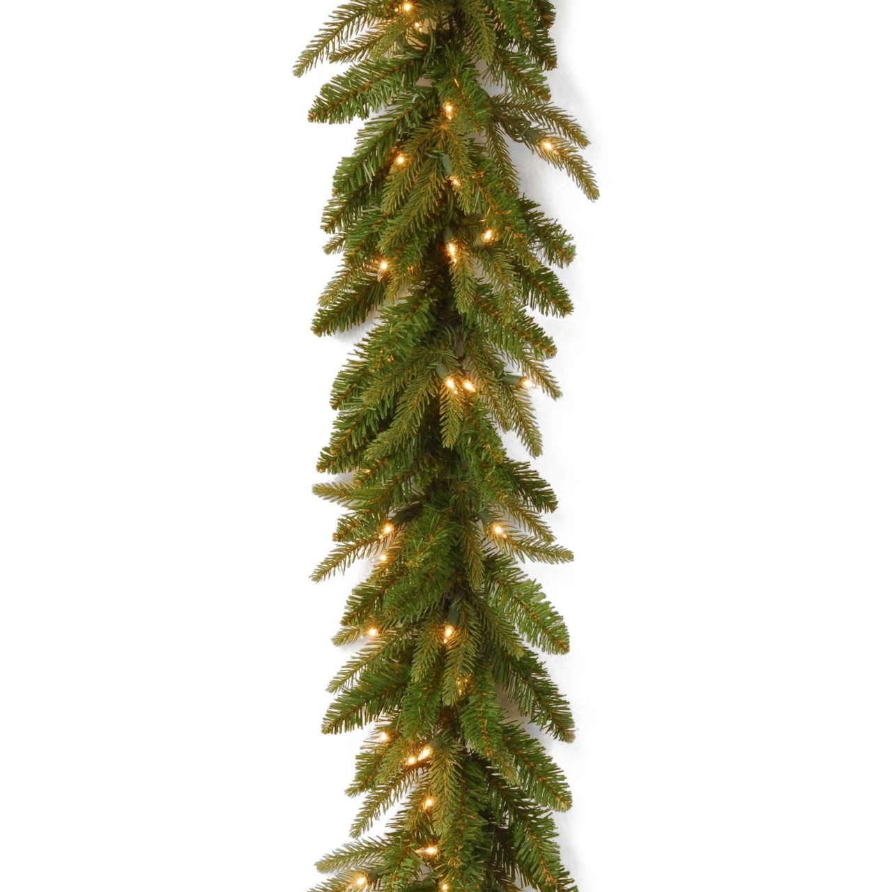 9' X 10" Pre-Lit Frasier Grande Artificial Christmas Garland - Clear Lights 3 9' X 10" Pre-Lit Frasier Grande Artificial Christmas Garland - Clear Lights