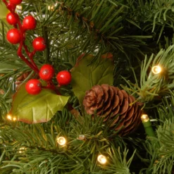 2' Pre-lit Potted Nordic Spruce Artificial Christmas Tree – Warm White LED Lights/BO -Noel Twinkle Shop dnat pens1 355 20 b1 3 63781.1667576125